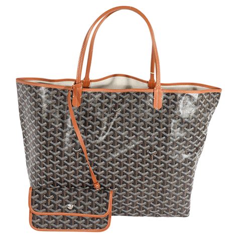 Goyard Goyard Black And Brown Goyardine Canvas .